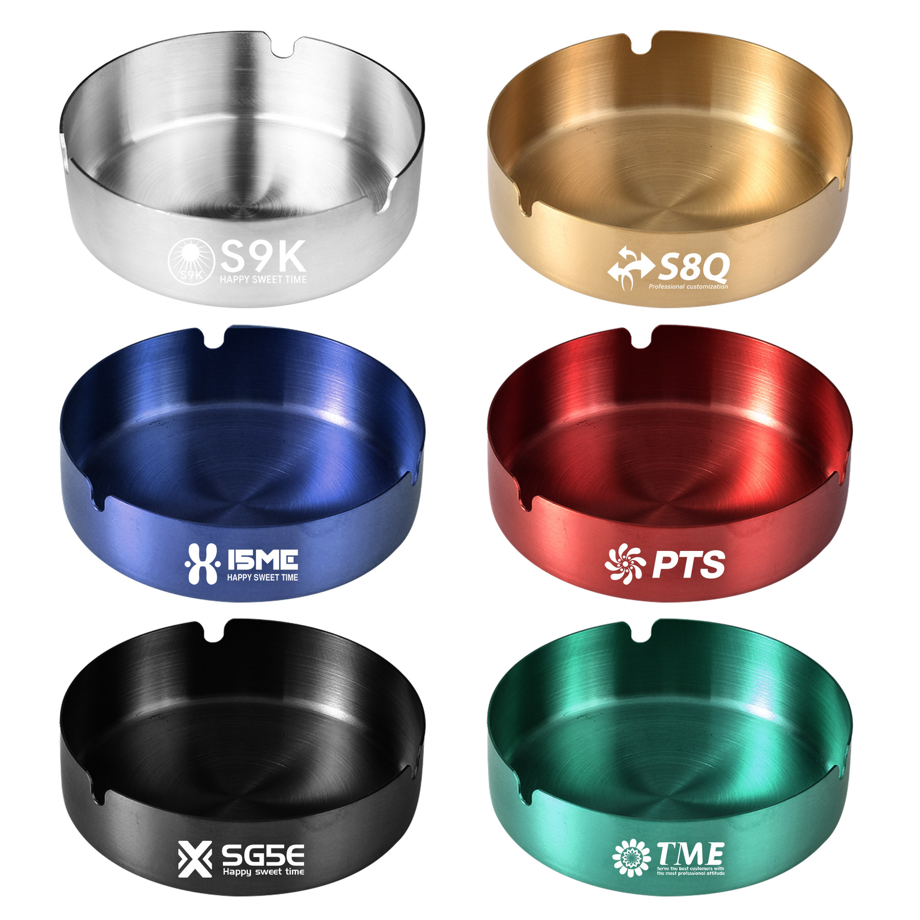 Stainless steel Ashtray 1