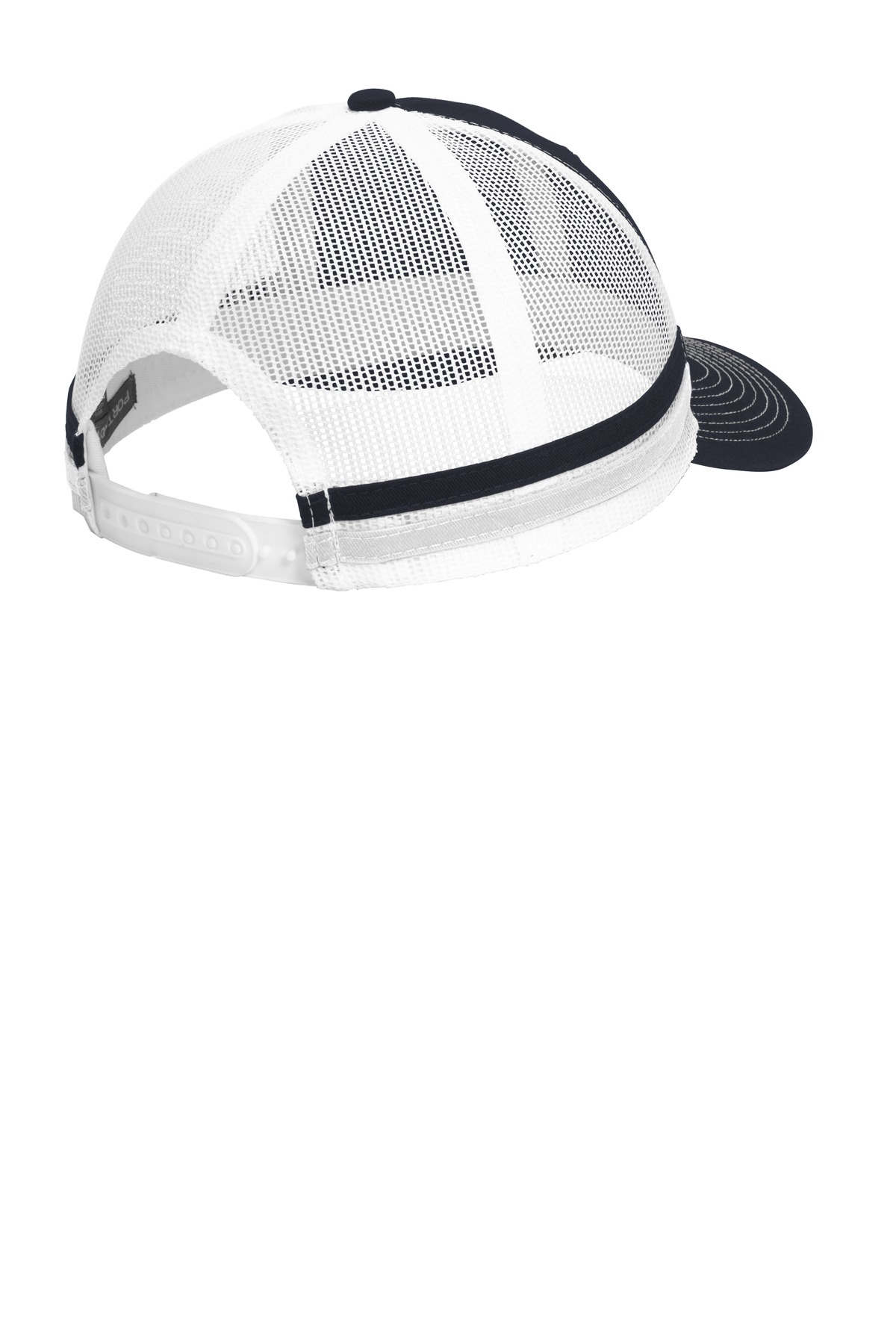 Port Authority Two-Stripe Snapback Trucker Cap. C113 12