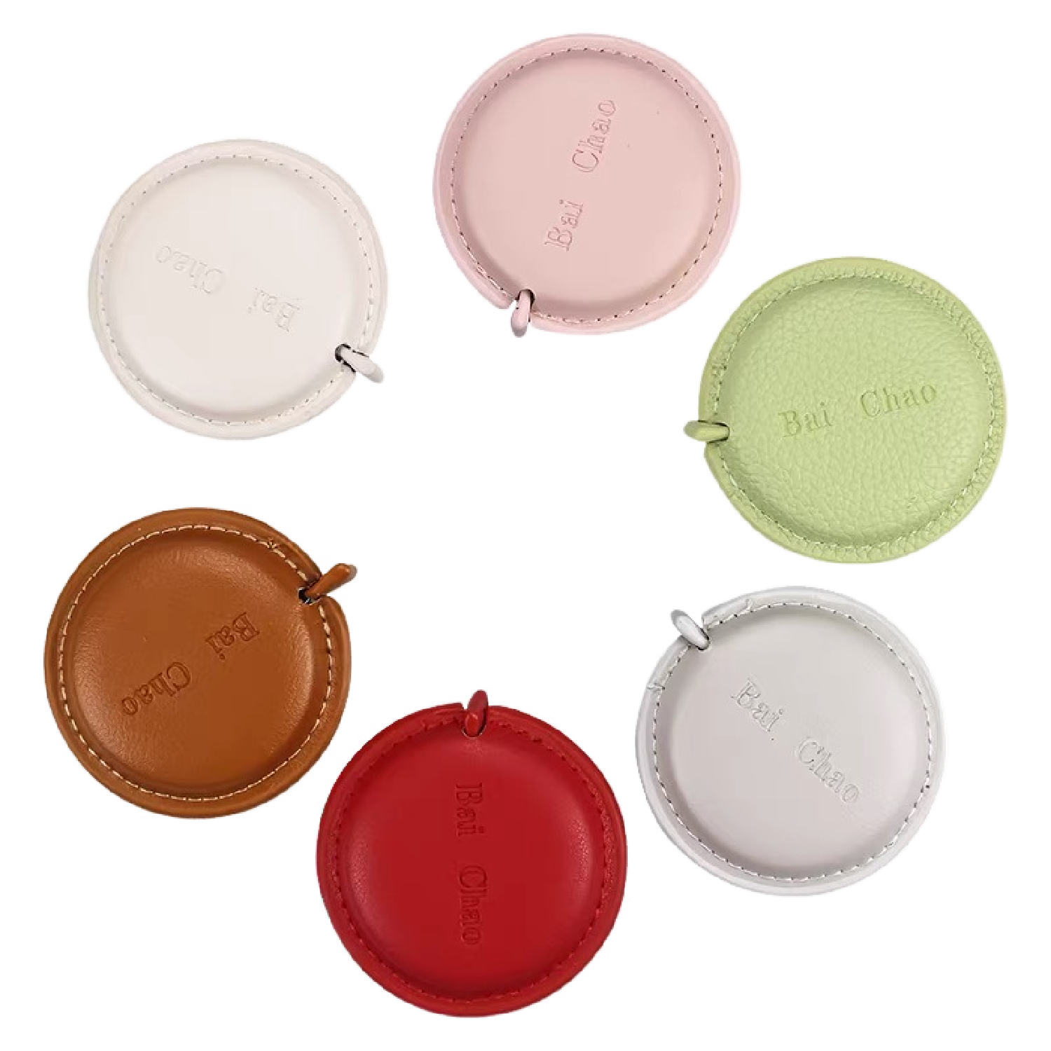 Round PU Leather Tape Measure, 60 inches 7
