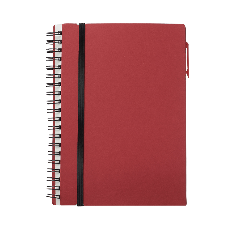 Spiral Notebooks with Elastic Closure 9