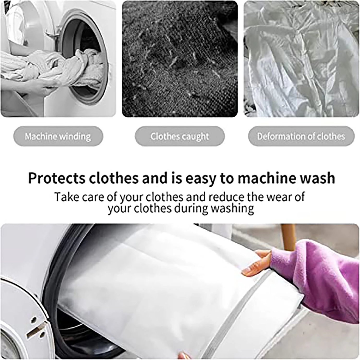 Reusable Laundry Mesh Wash Bag 2