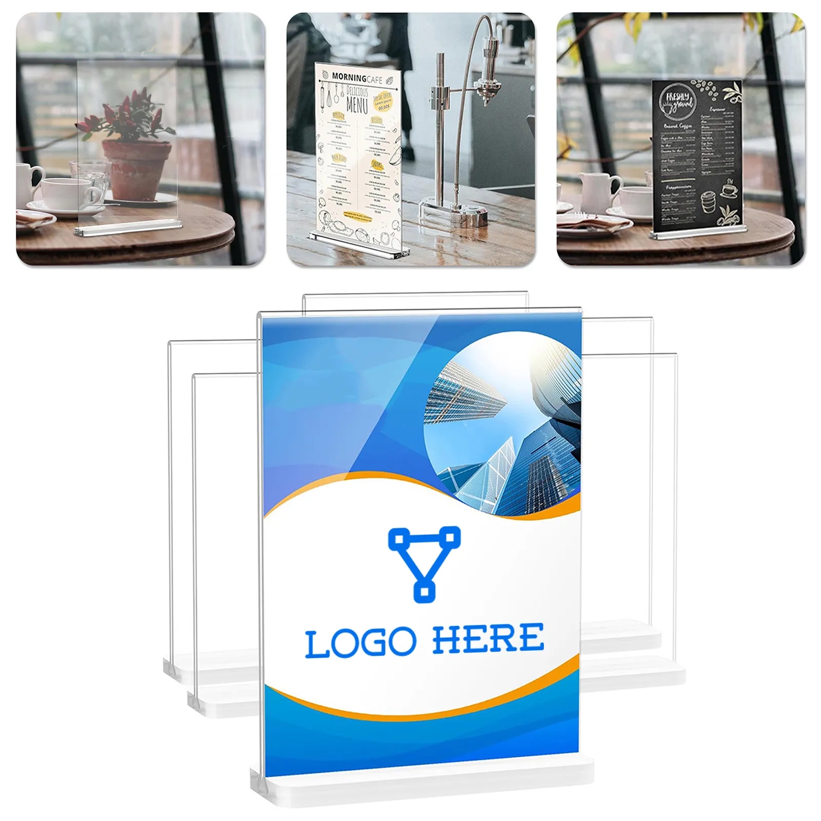 Elevated Tabletop Menu Holder 2