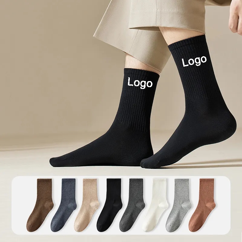 Man's Super Soft Cotton Crew Socks 2