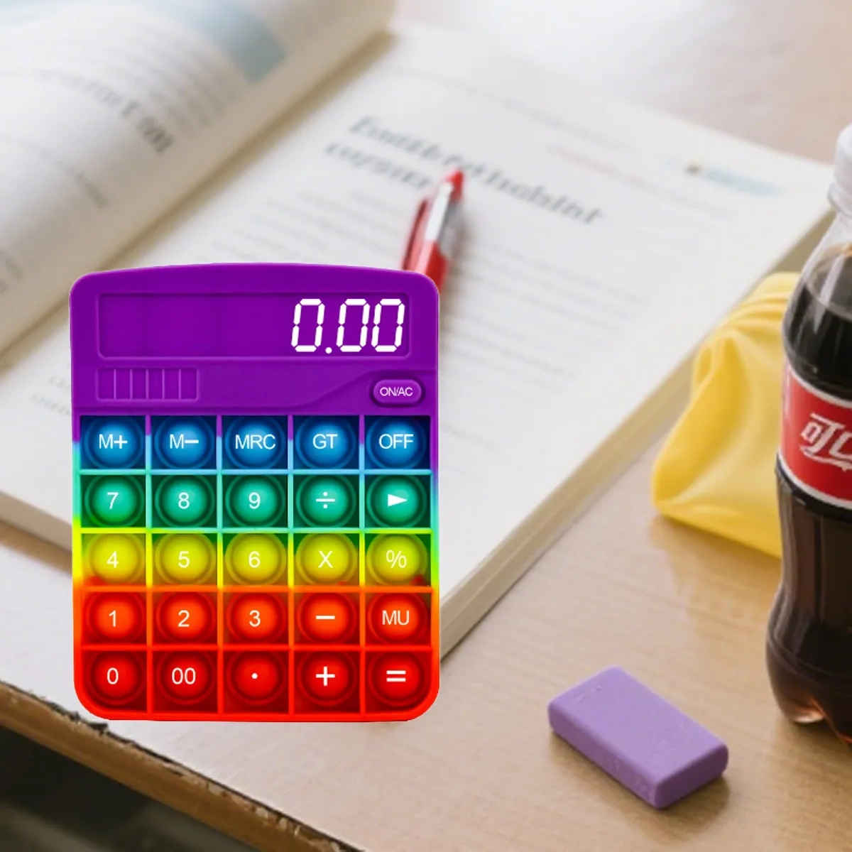 Calculator Design Fidget Pop Bubble Sensory Toy 4