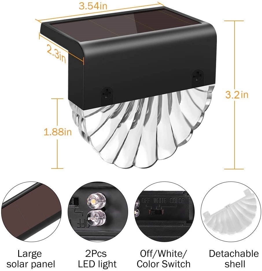 Waterproof Solar Deck Lights 3