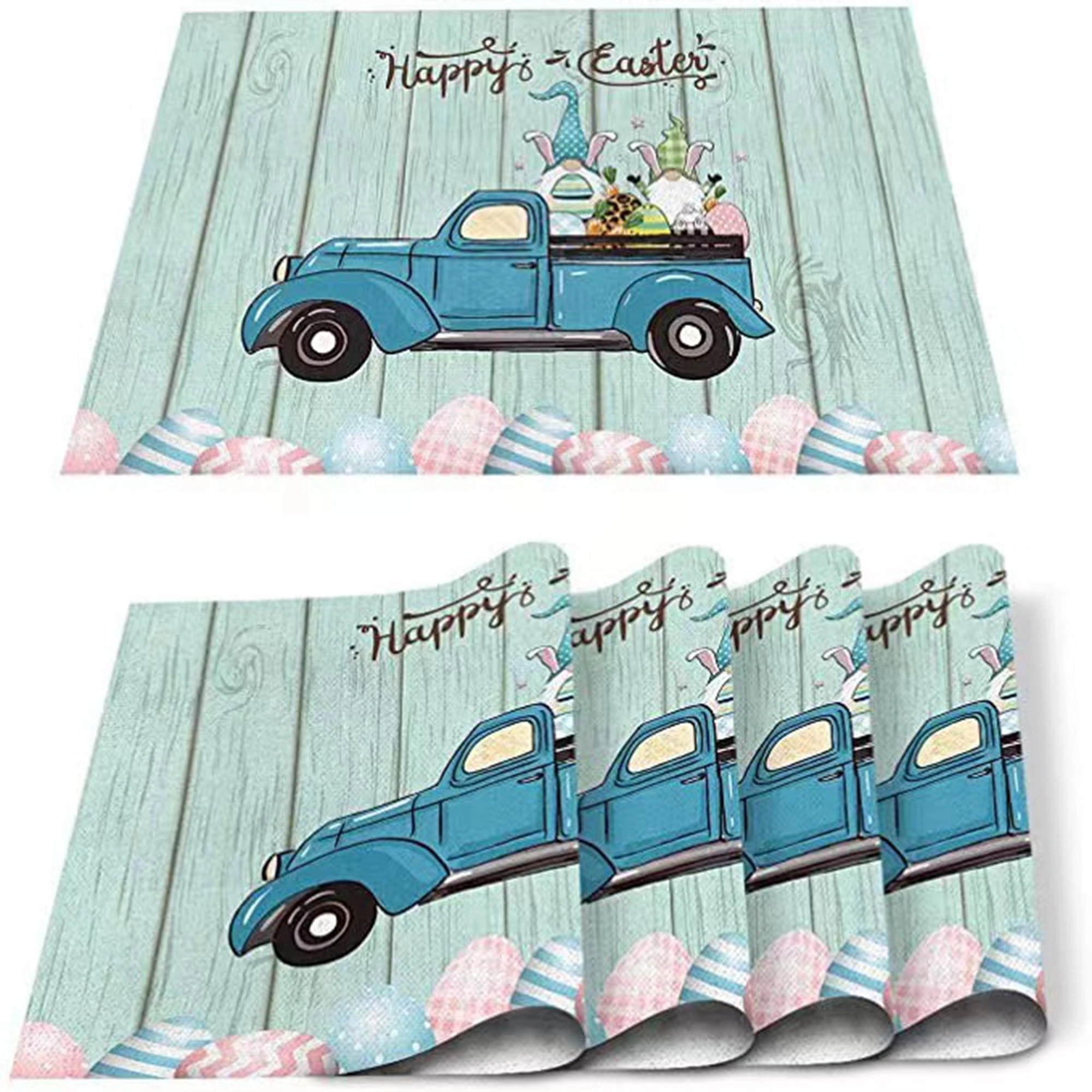 Decorations Natural Linen Placemats  of Dining Room 4