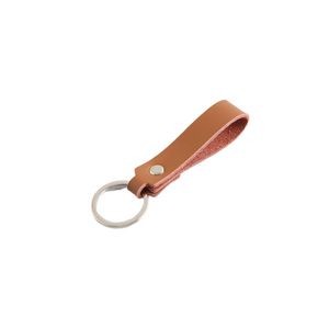 Stylish Textured PU Leather Key Ring Keychain Organizer 18