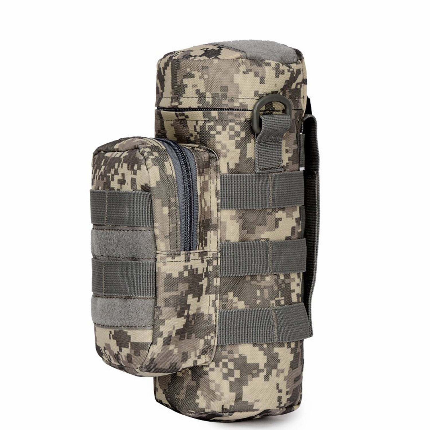 Polyester Tactical Water Bottle Bag w/ Pocket 3