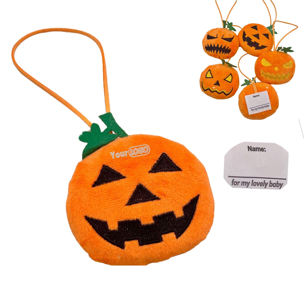 Halloween Pumpkin Hanging Ornament 3