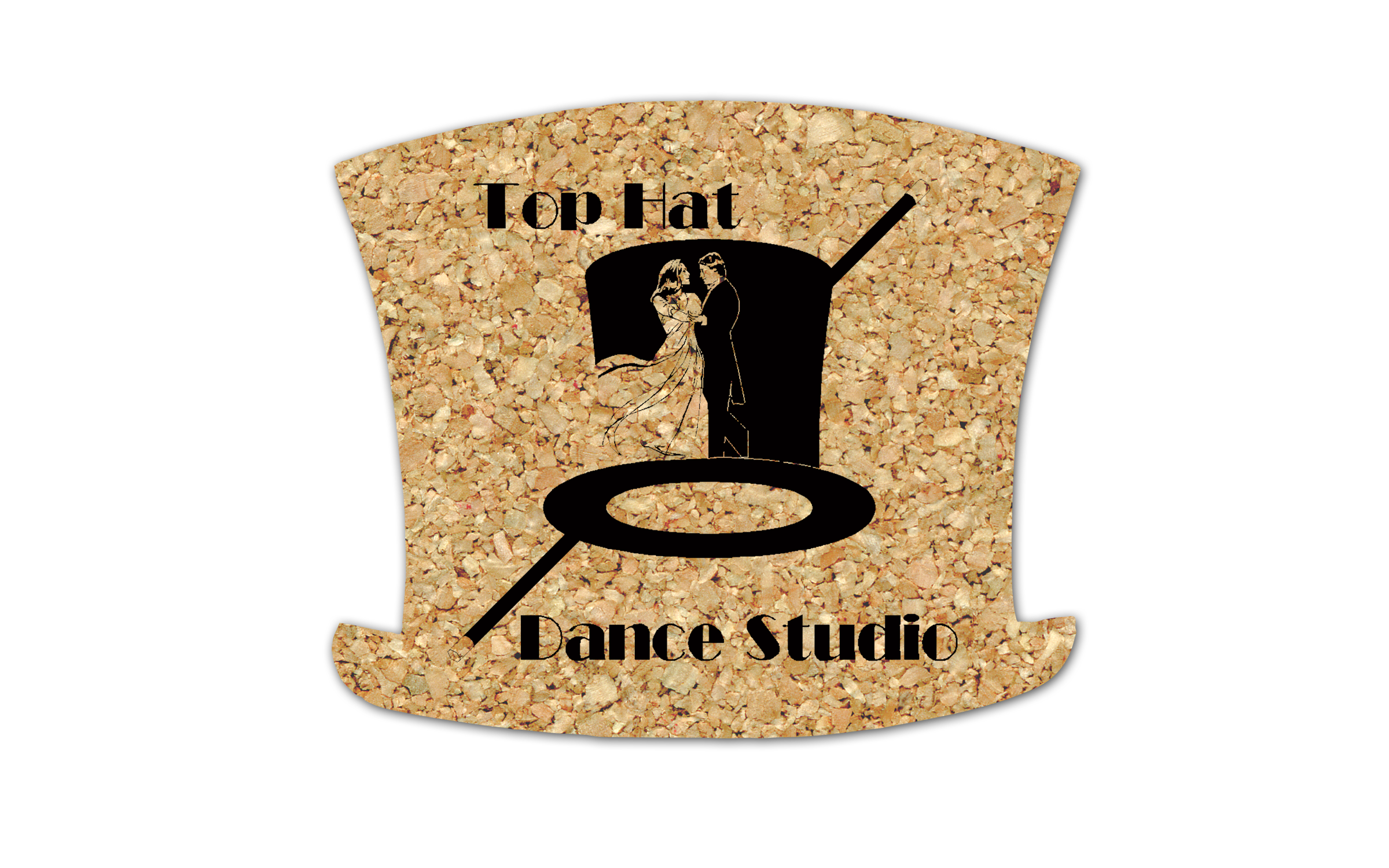 Top Hat Cork Coaster 3