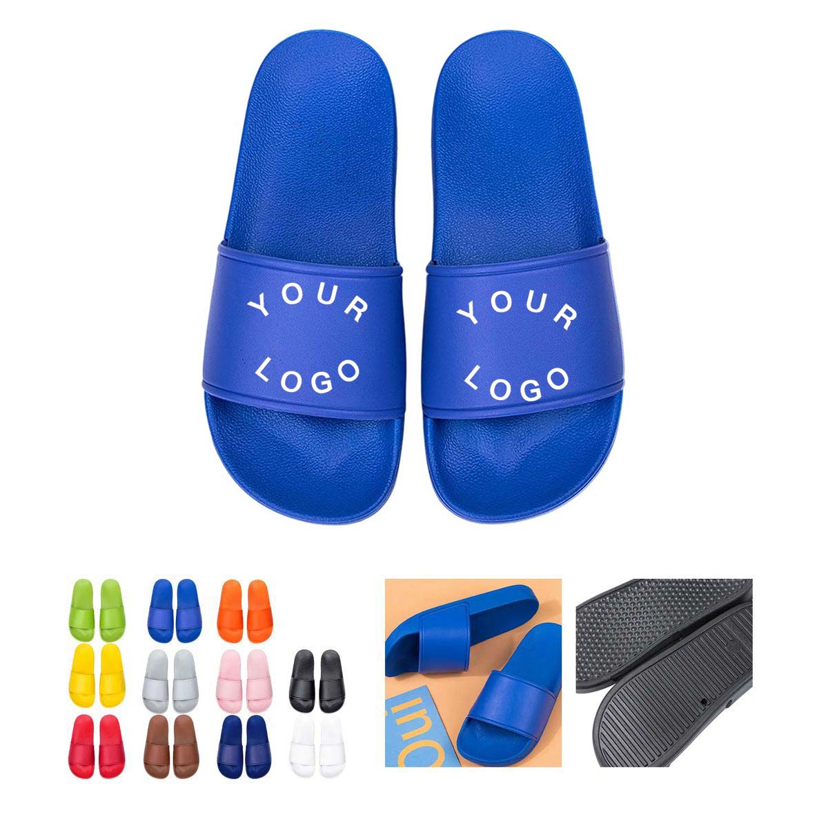 Durable PVC Slippers for Indoor or Outdoor Wear 5
