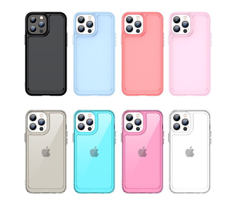 Colorful Acrylic TPU Mobile Phone Case 3