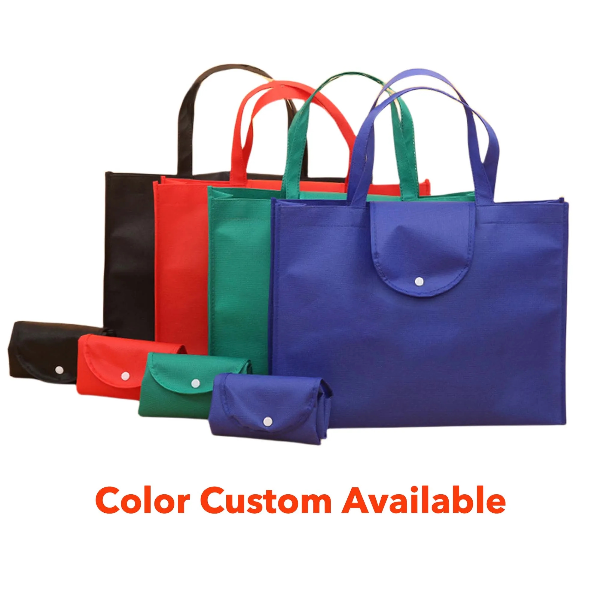 MOQ50 Foldable Non-woven Grocery Tote Bag 6