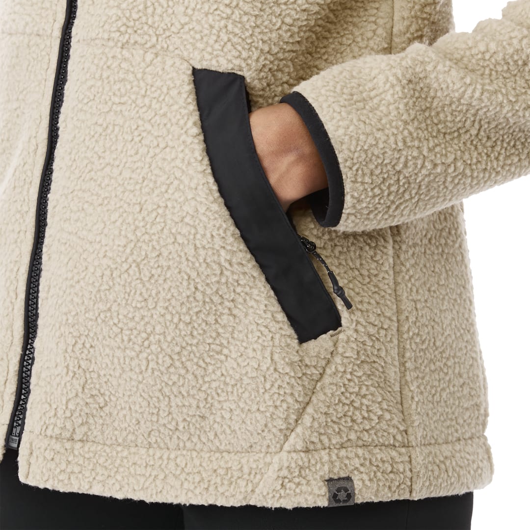 Women's KAHUZI Eco Full Zip Sherpa 4