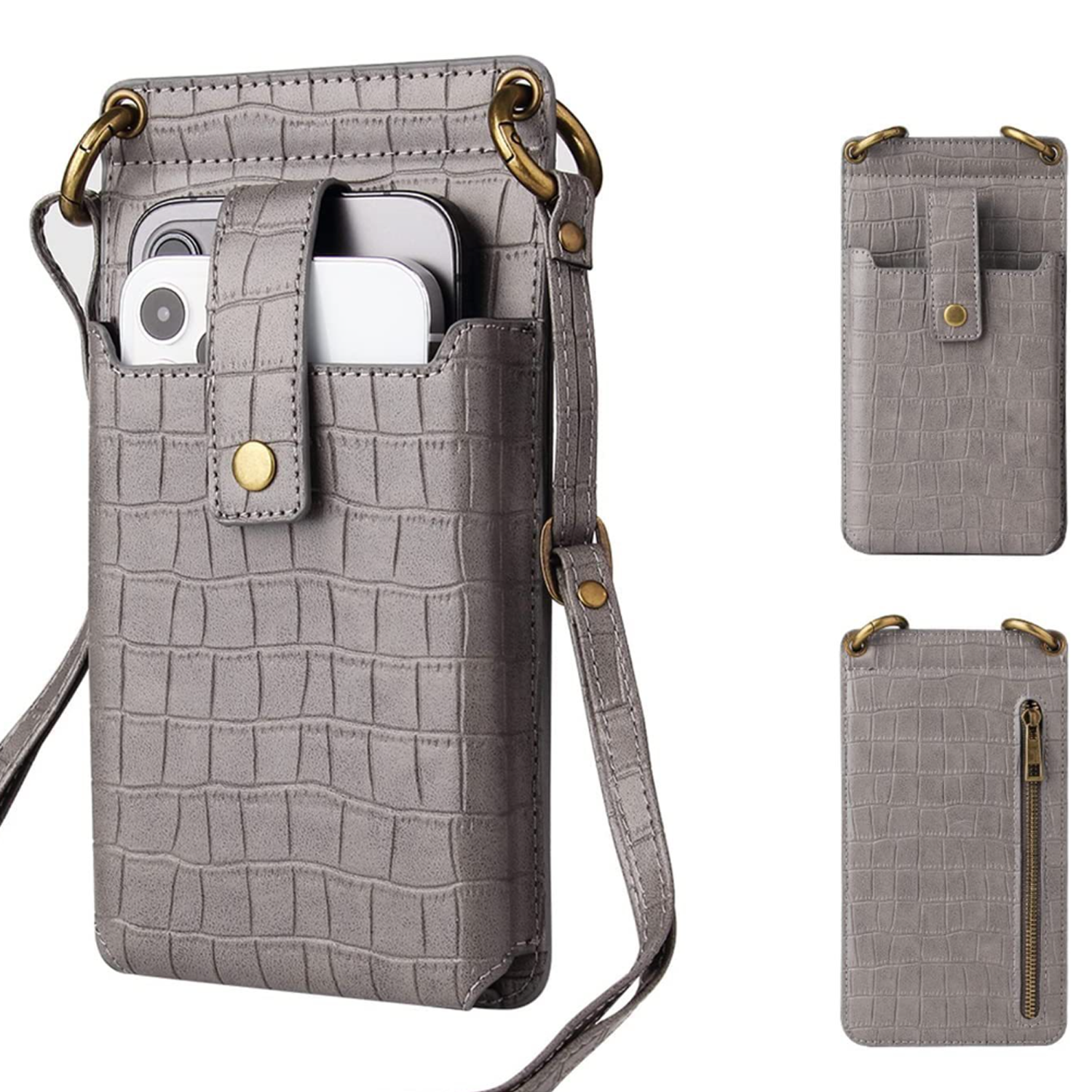 Lightweight Mini Shoulder Bag Purse w/ Credit Card Slots 5