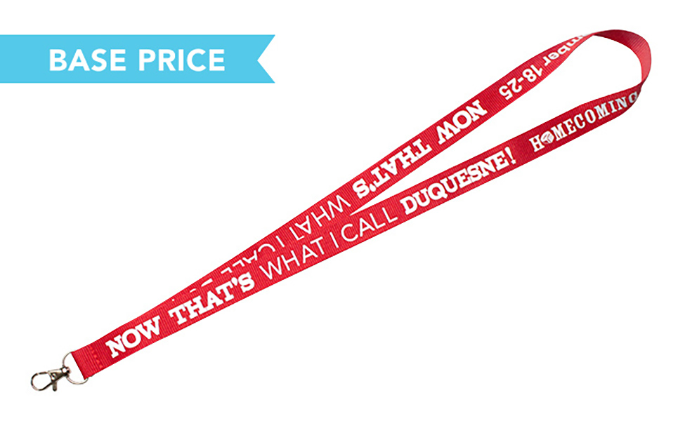 Pantone Matched Screen Print Lanyard