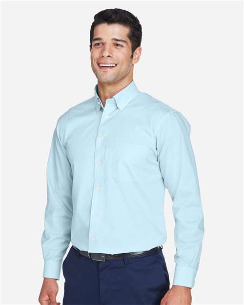 Men's Crown Collection® Broadcloth Woven Dress Shirt - D620 22