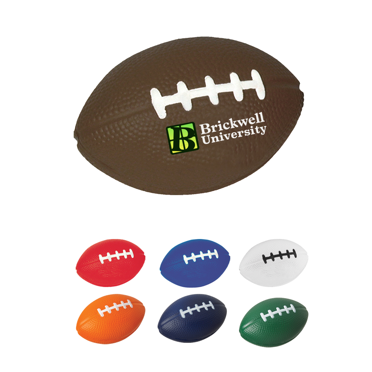Football Shape Stress Reliever 12