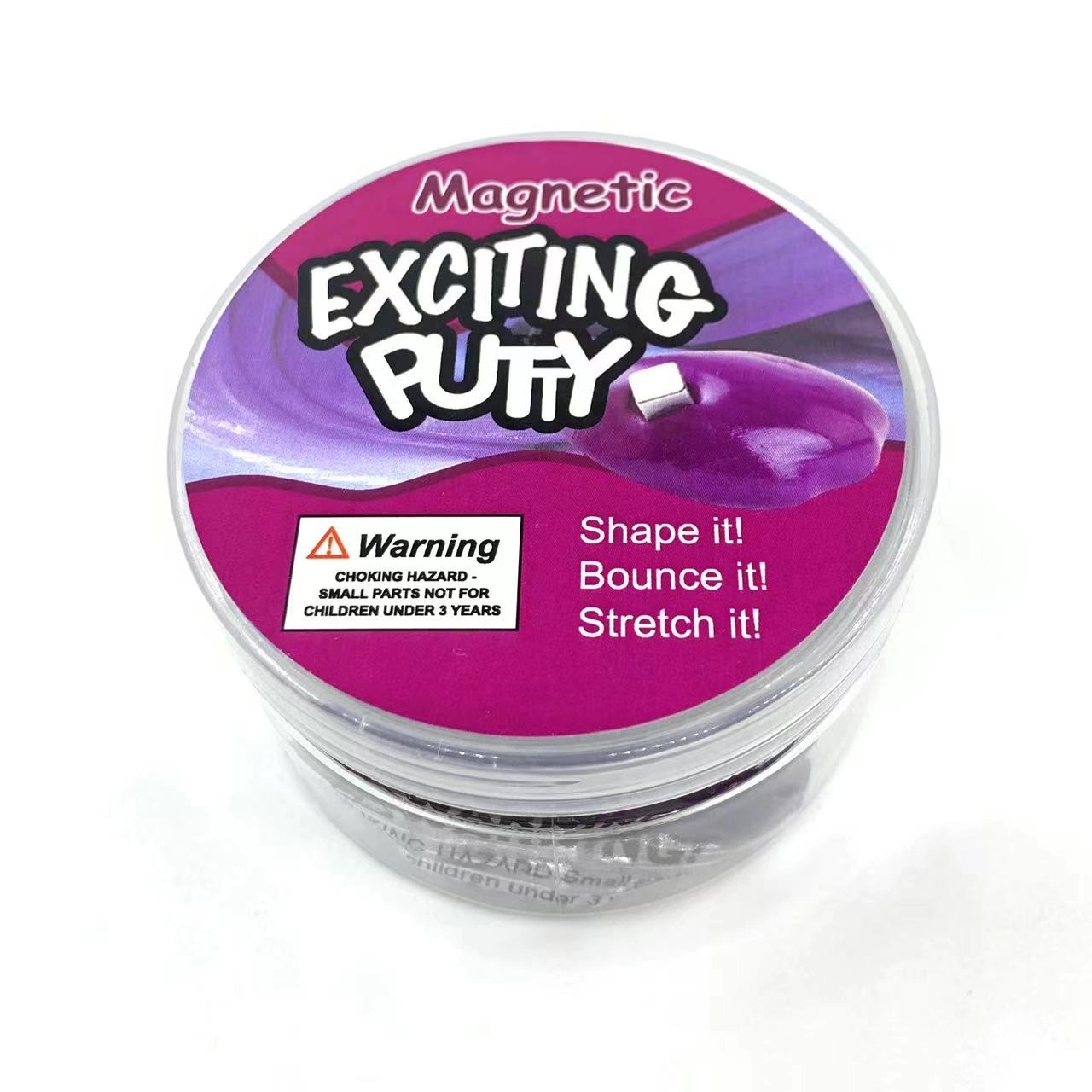 UL List Stress Relief Putty Toy with Tin- Plastic Case 14