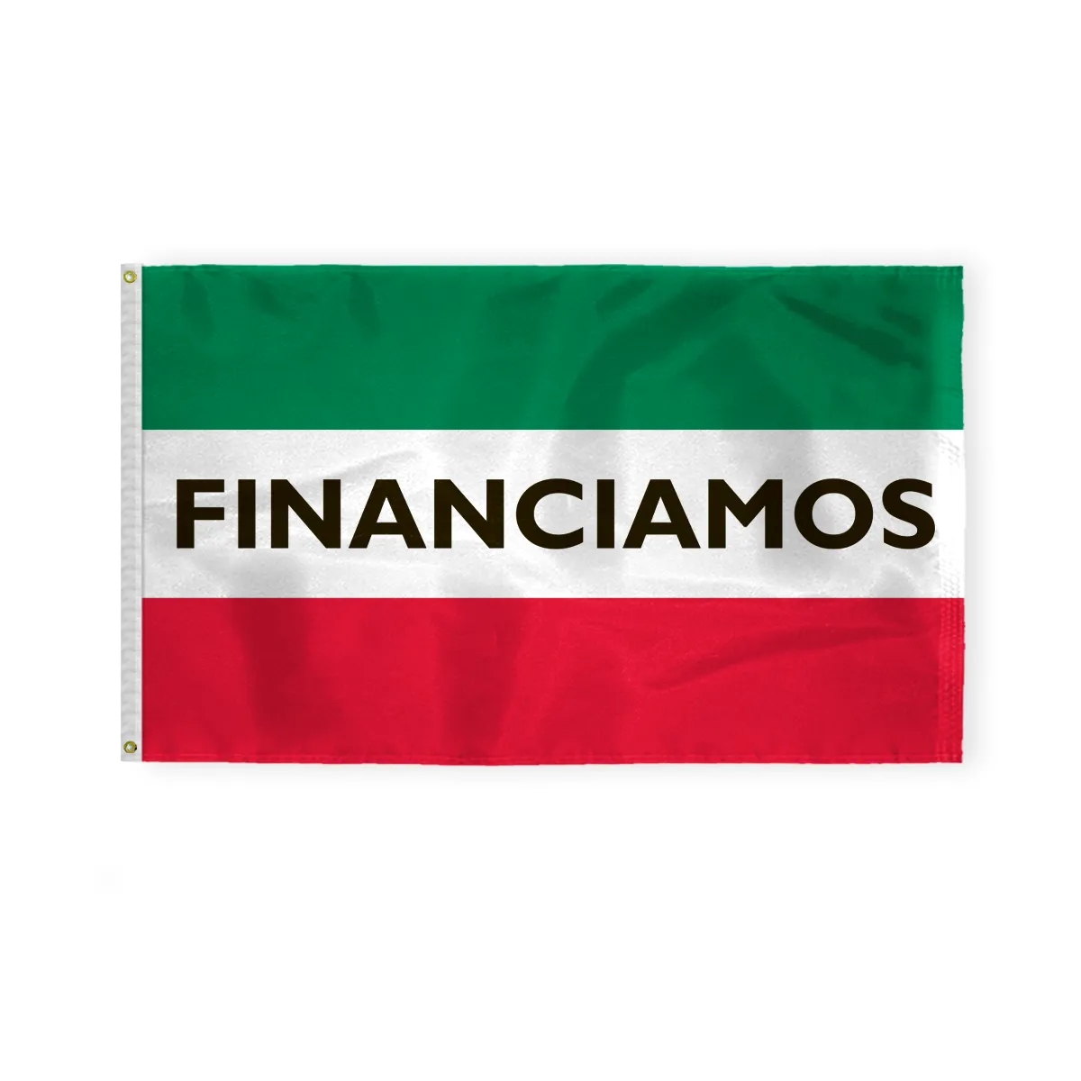Spanish Sewn Stripes Horizontal Message Flags 3' x 5' 2
