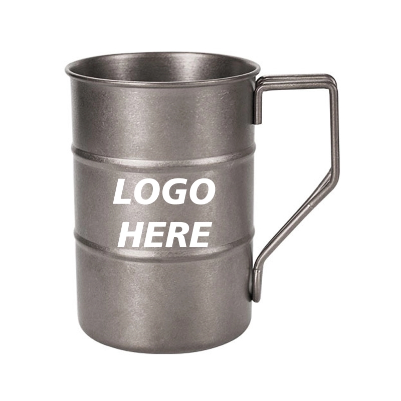 Custom 13 oz Stainless Steel Big Grip Beer Mug 6