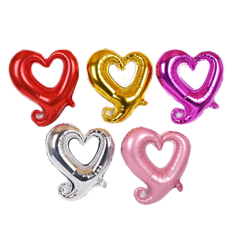 Custom 18 inches Heart Shape Foil Balloons 4