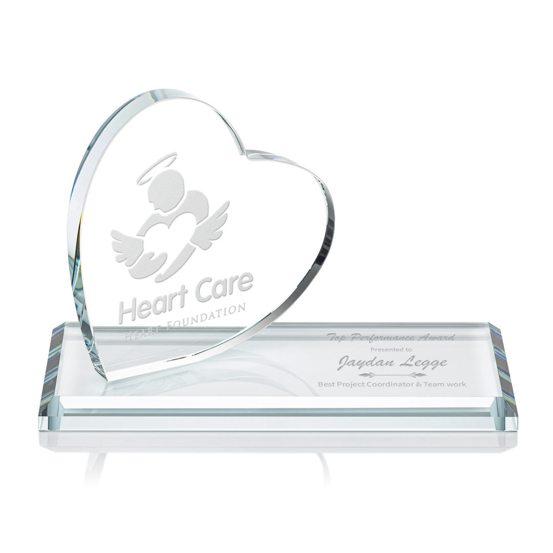 Northam Heart Award - Deep Etch 7