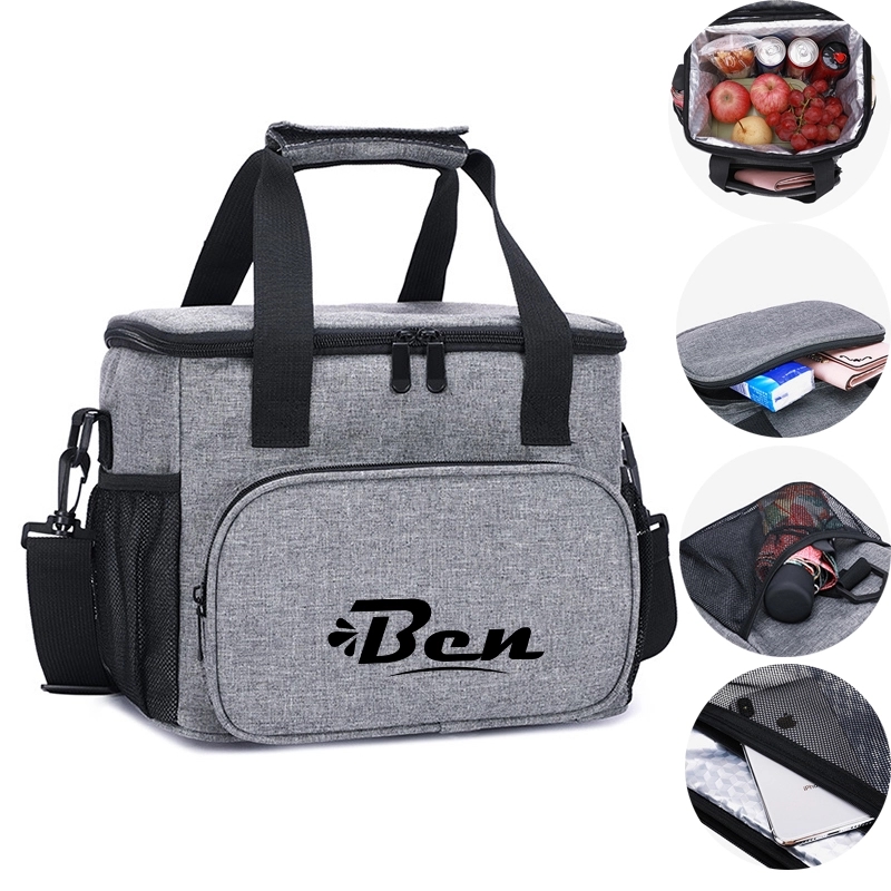 Oxford Waterproof Double Zipper Insulated Bag 2