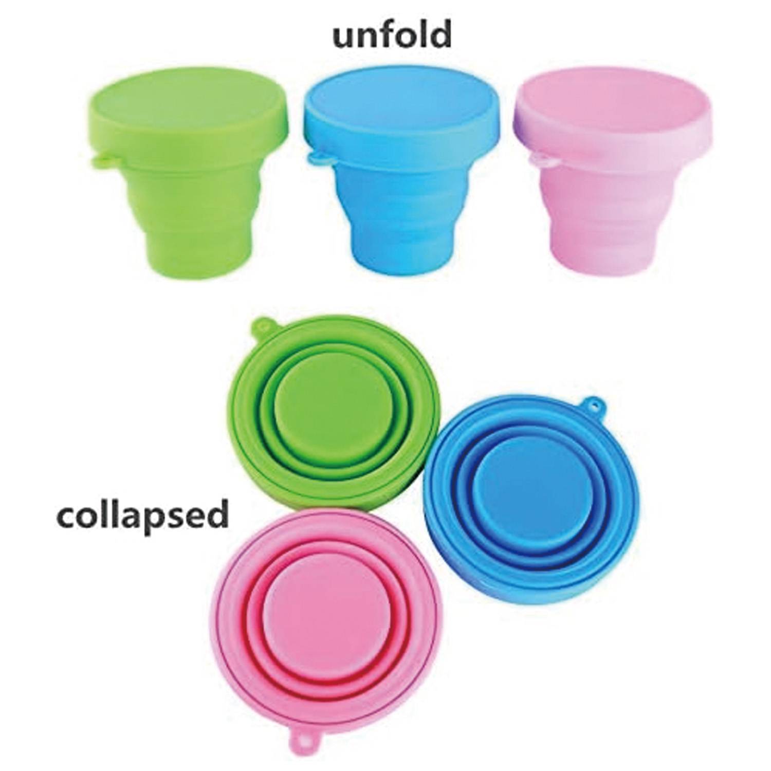 Silicone Mouthwash Folding Cup 6