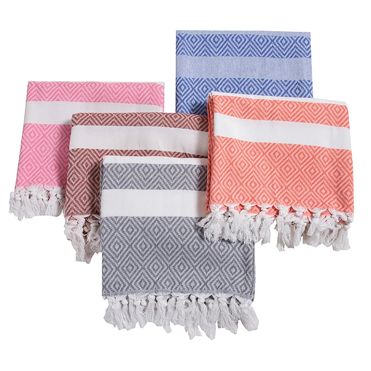 Lightweight Turkish Cotton Beach Towels 4