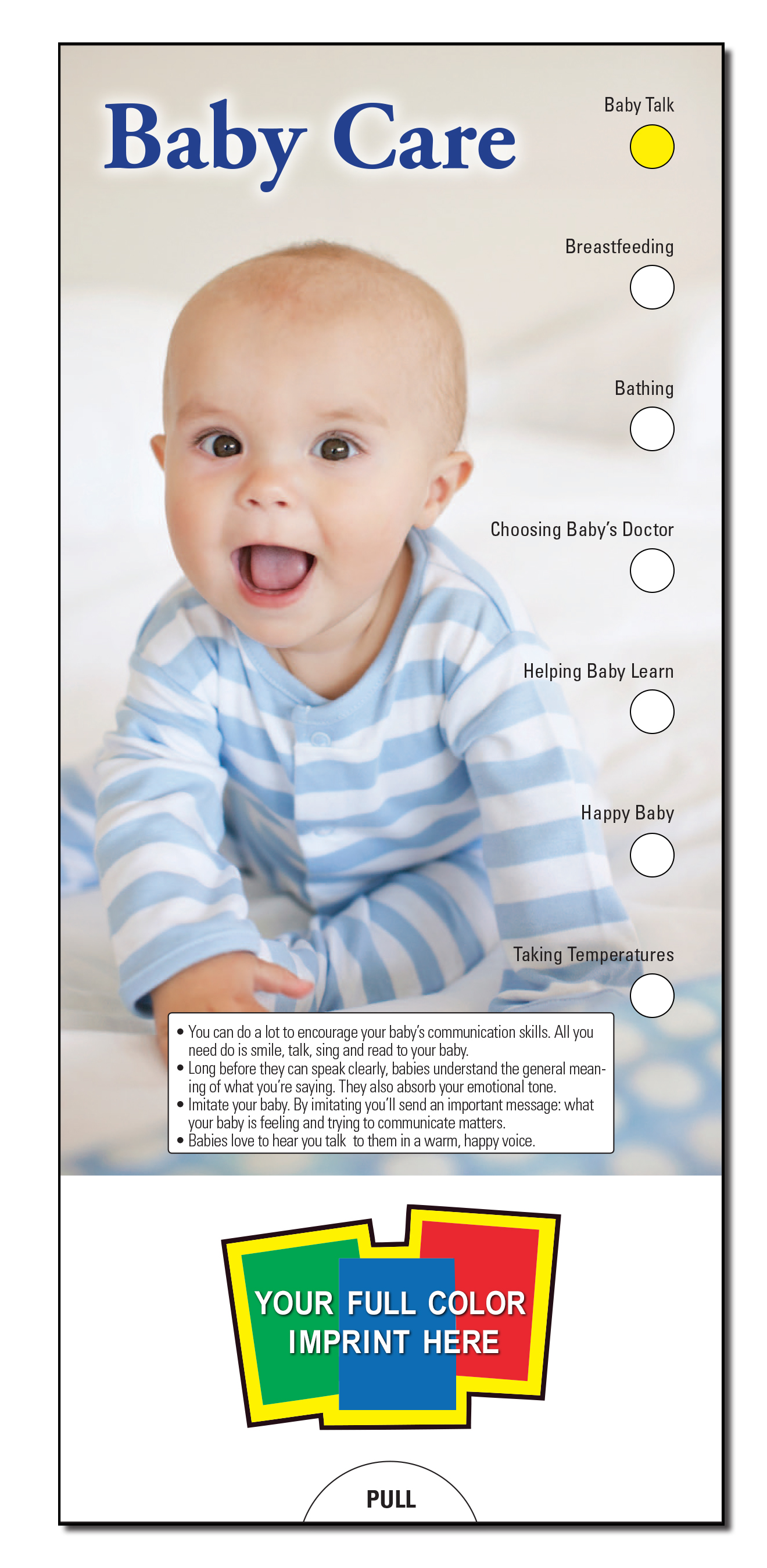 SLIDE CHART - Baby Care Slide Chart 2