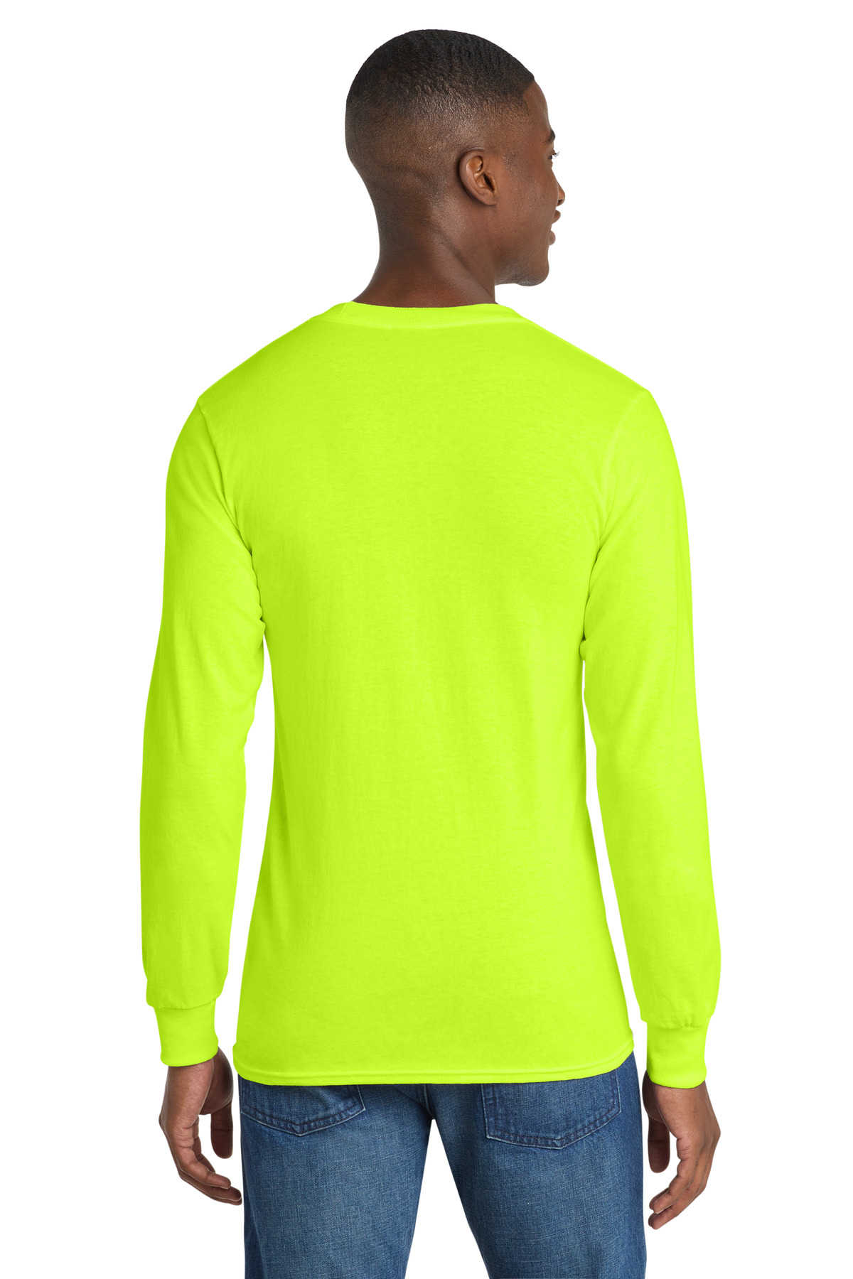 Port & Co Long Sleeve Core Cotton Tee. PC54LS 172