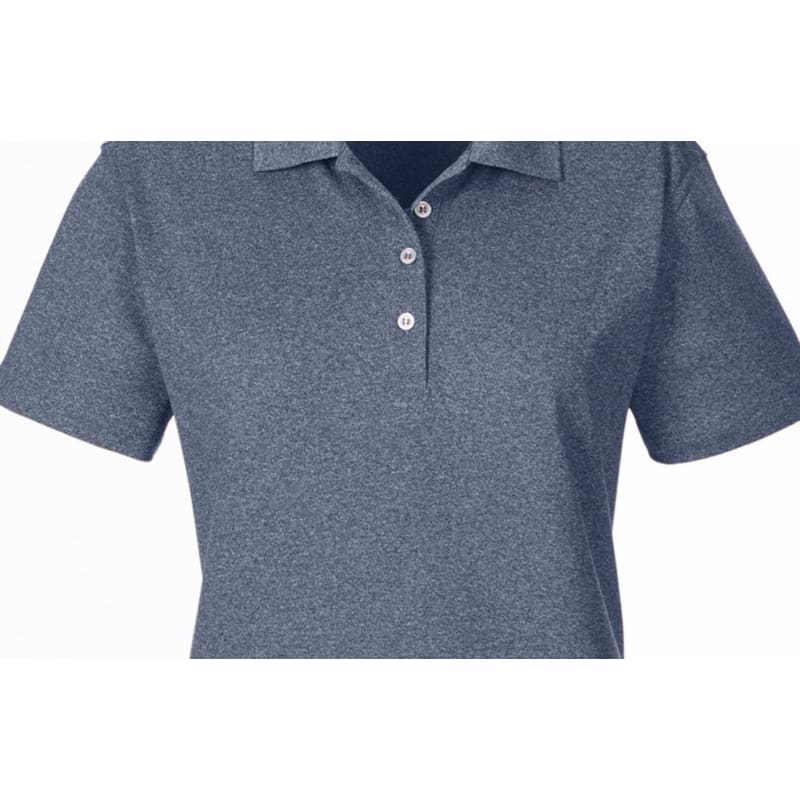 UltraClub Ladies' Heathered Piqué Polo 6