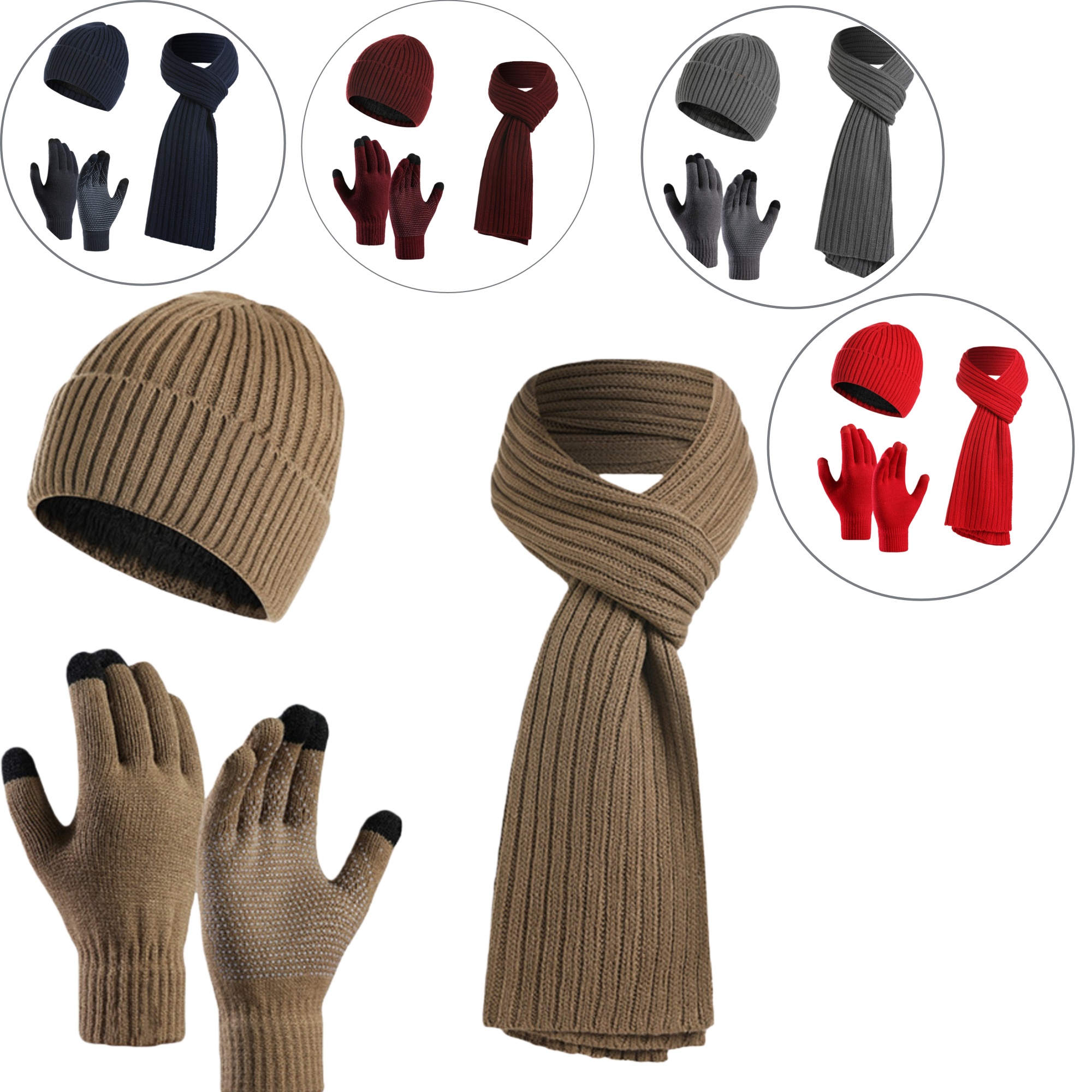 Promotional Winter Knit Set For Outdoor & Corporate Gifting 2