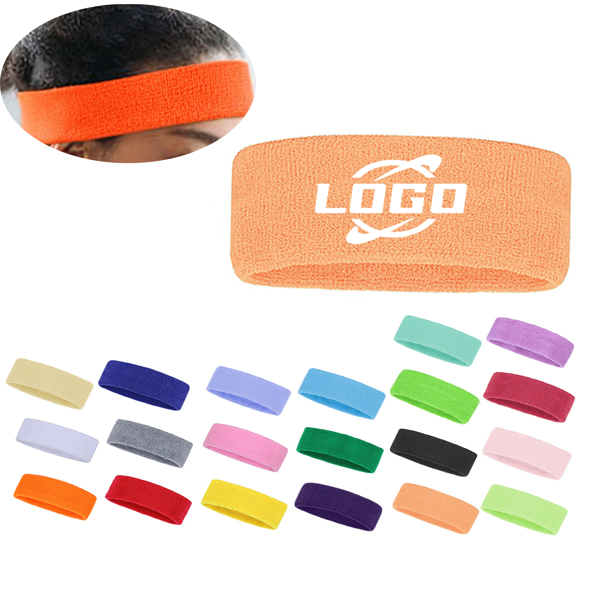 Sports Headband for Workouts with Non-Slip Grip 3