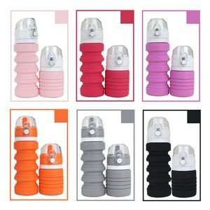 T Shirt Water Bag With Carabiner 500ml 16