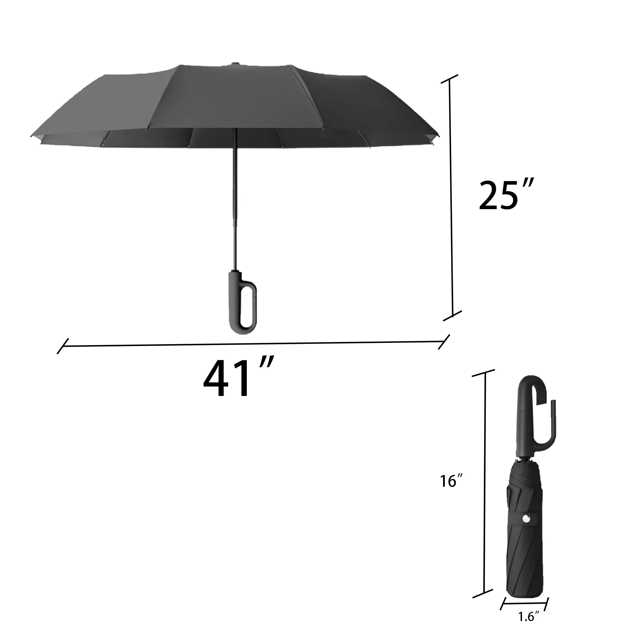 Super Windproof Sunshade Automatic Umbrella 3