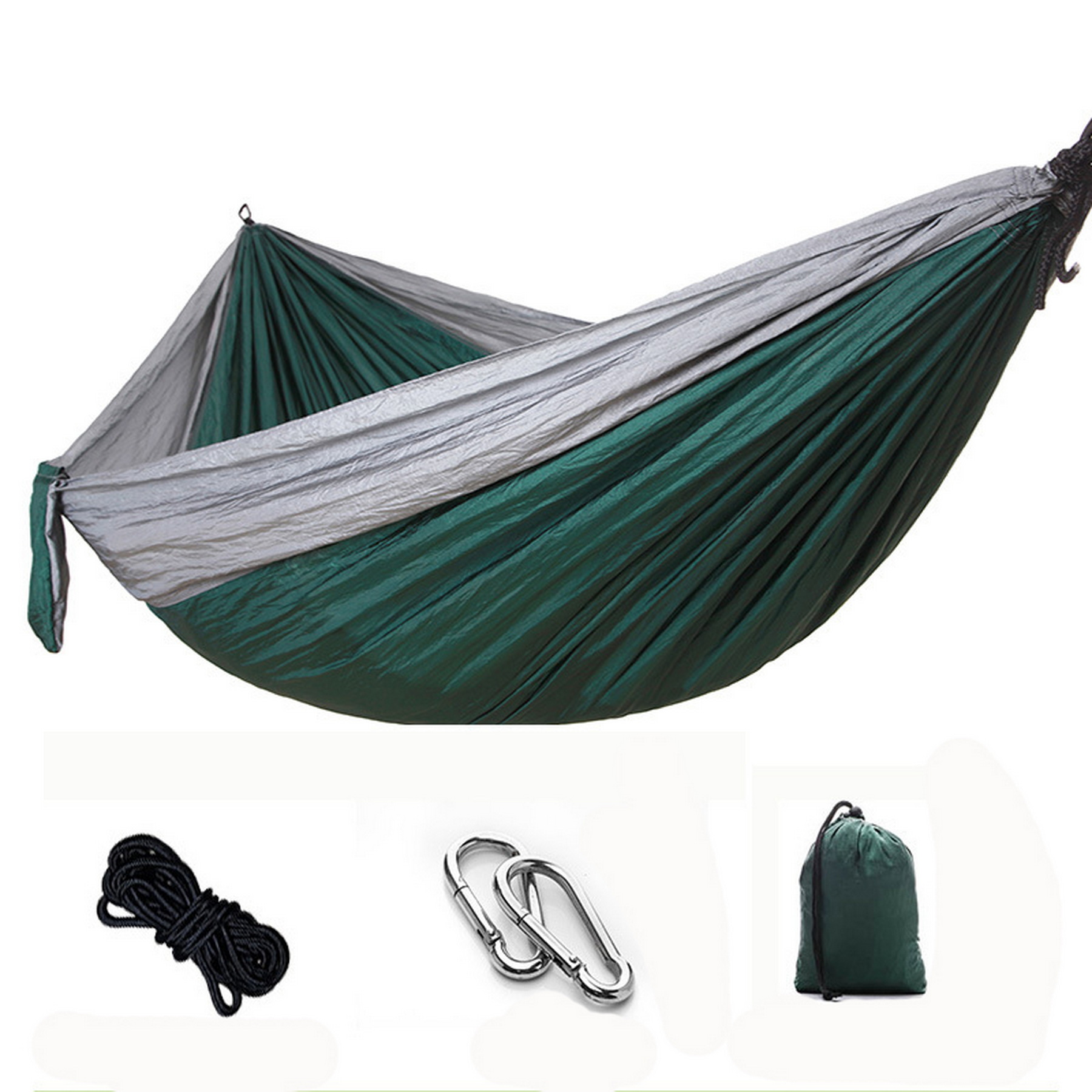 Portable Lightweight Nylon Swing Bed Hammock 13