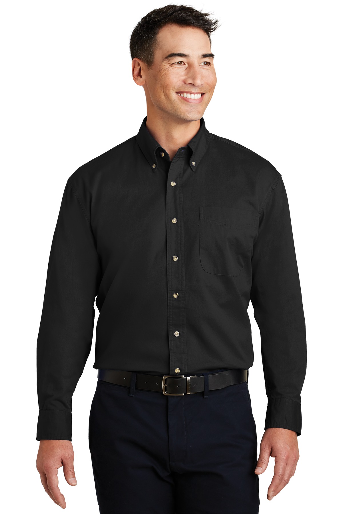 Long Sleeve Twill Shirt