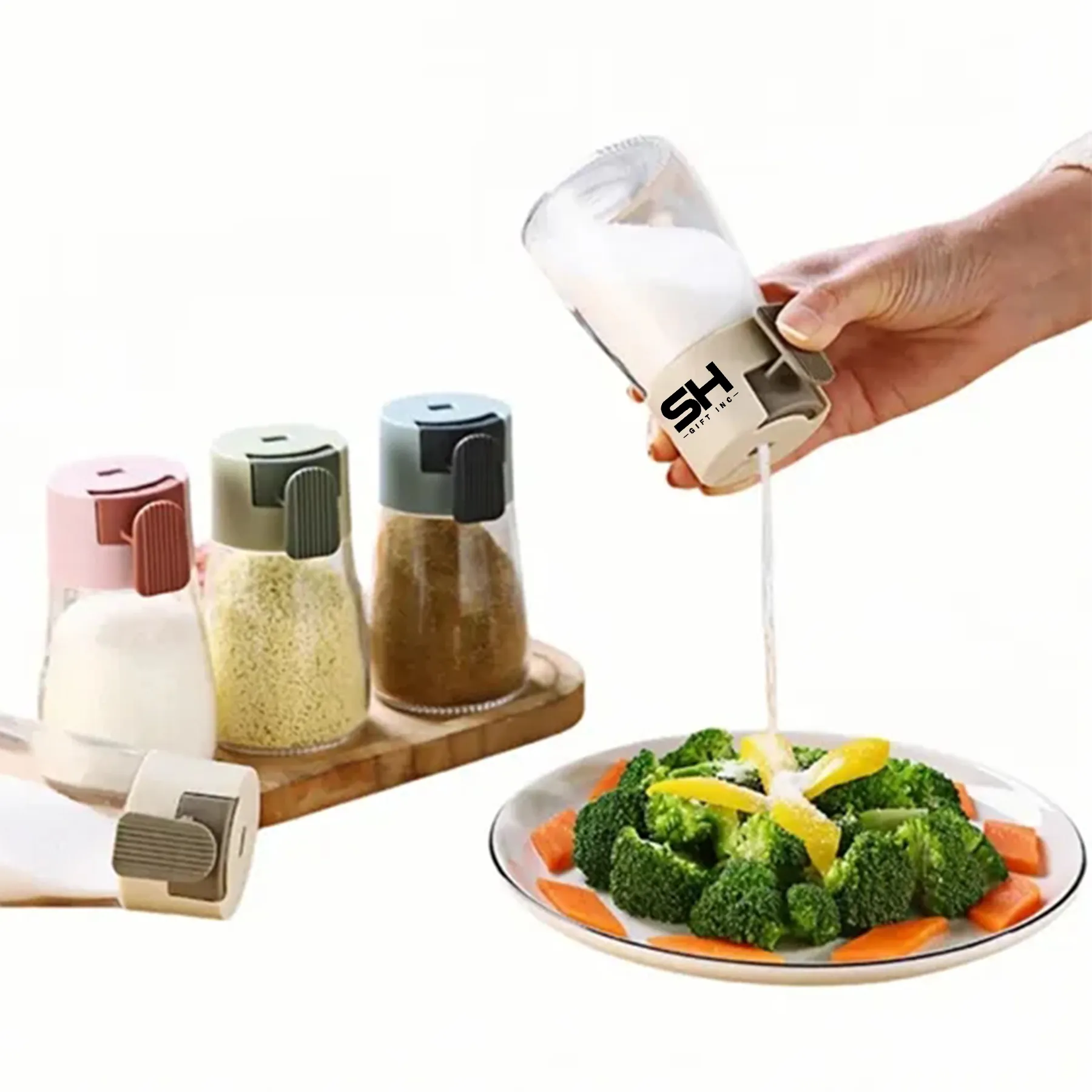 Glass Seasoning Jars 4