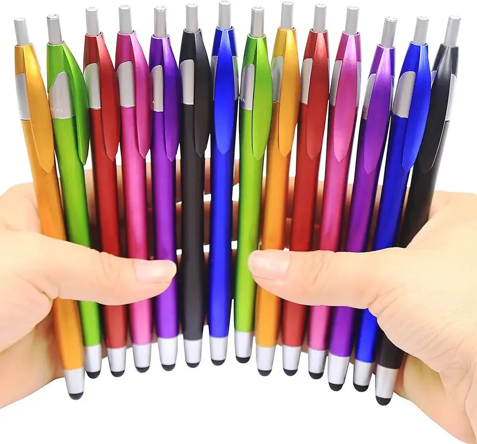 Retractable Stylus Ballpoint Pen 8