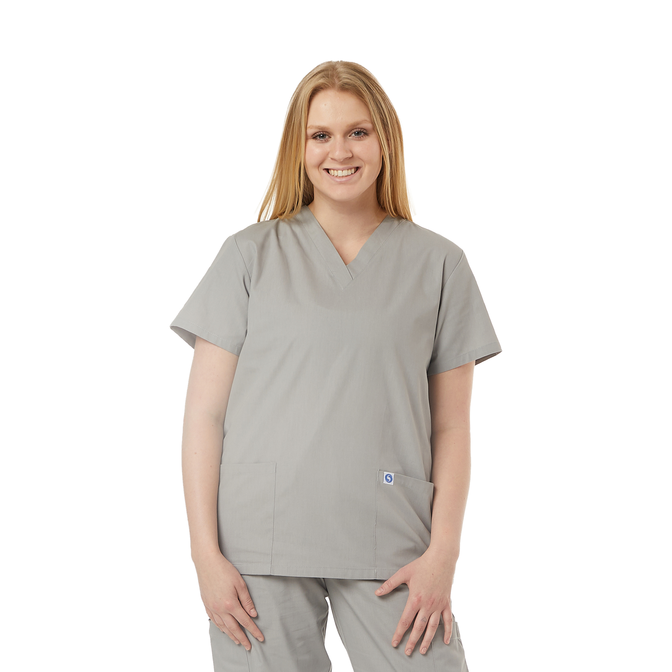 Unisex V-Neck Scrub Tunic 4
