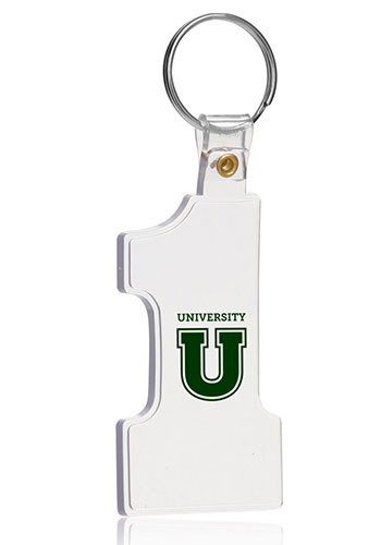 Number 1 Soft Keychains 18