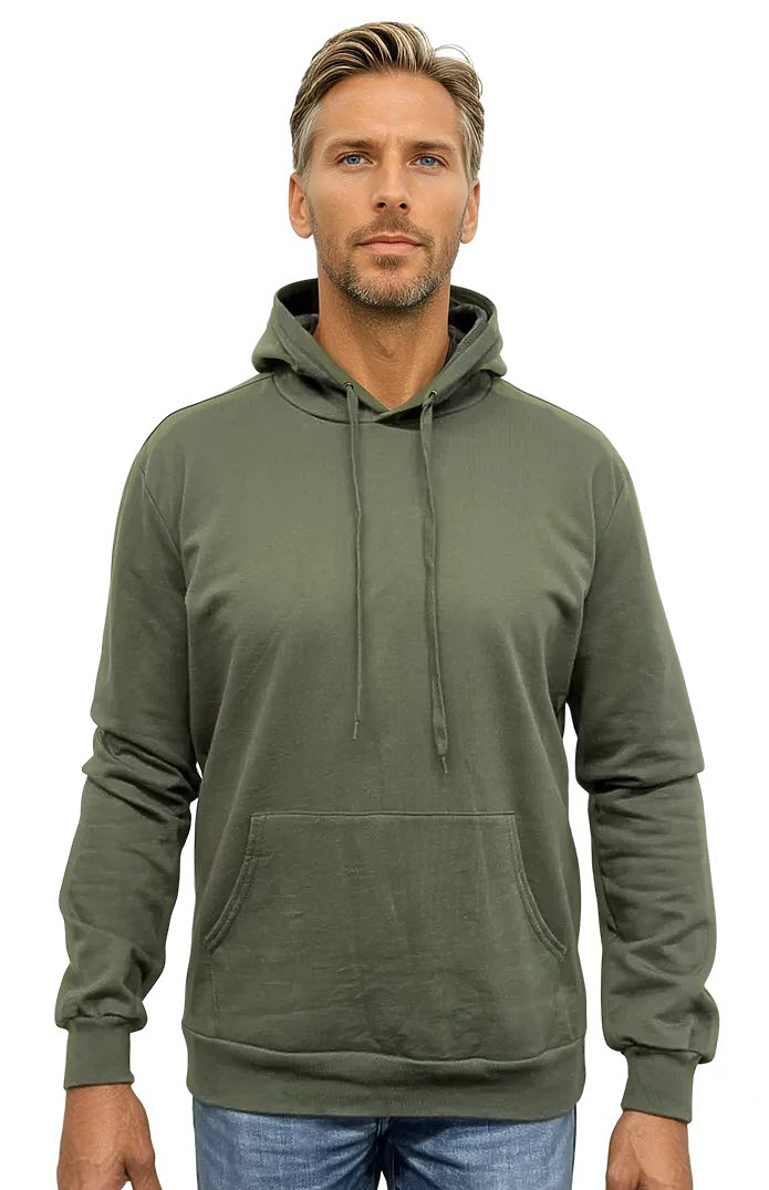 Unisex Cotton Pullover Hoodie 3