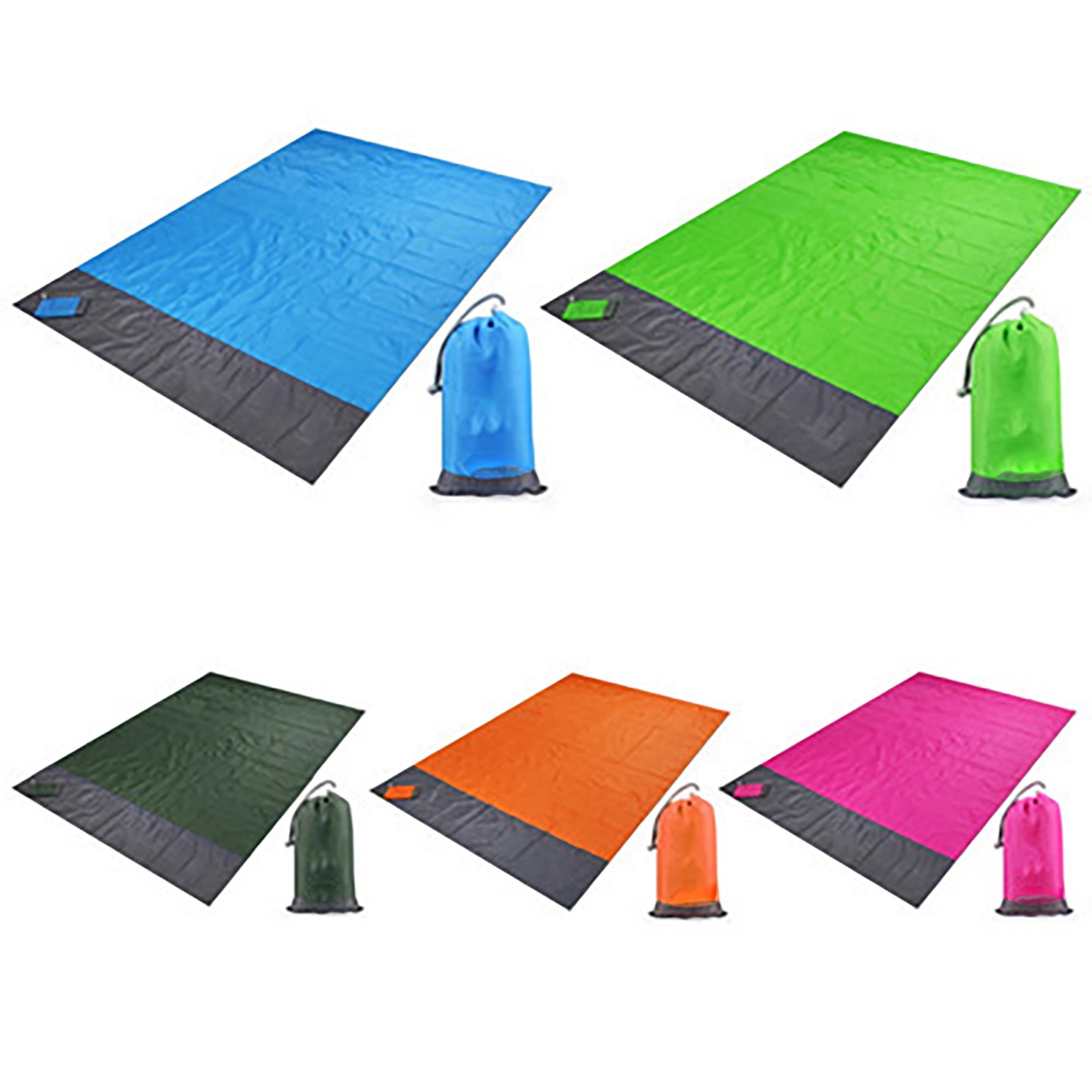 Outdoor Picnic Moisture Proof Beach Blanket MOQ 100Pcs 10