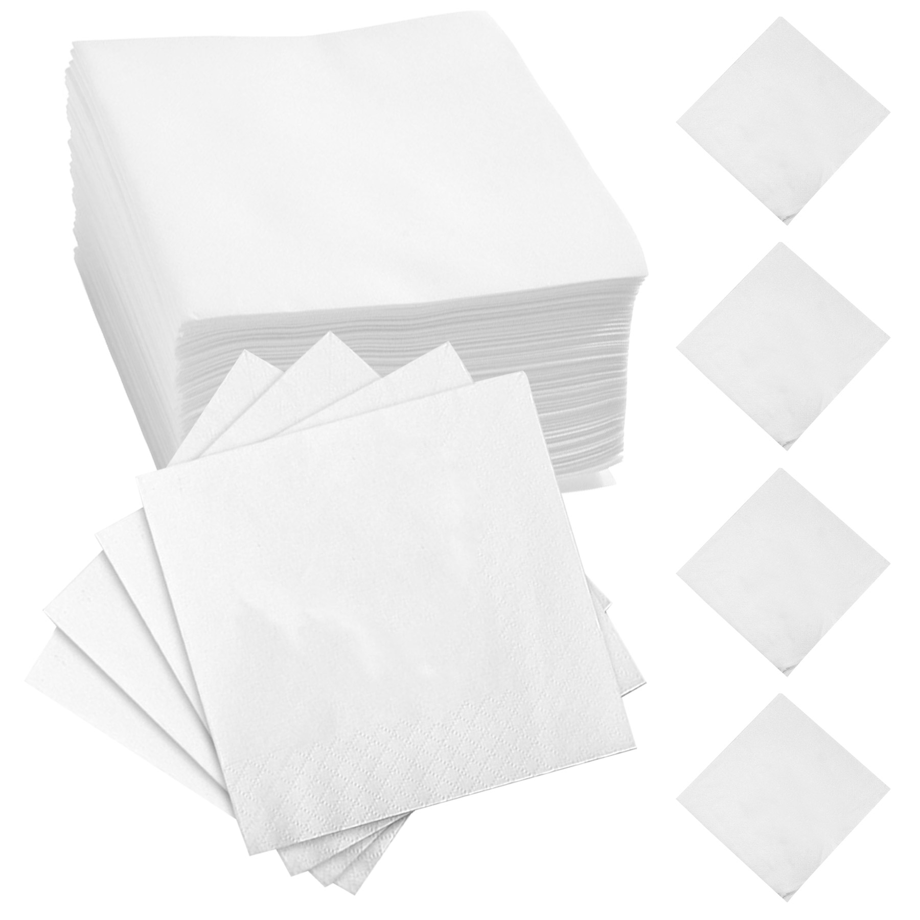 5 Inch 3ply Paper Tissues Napkins 2