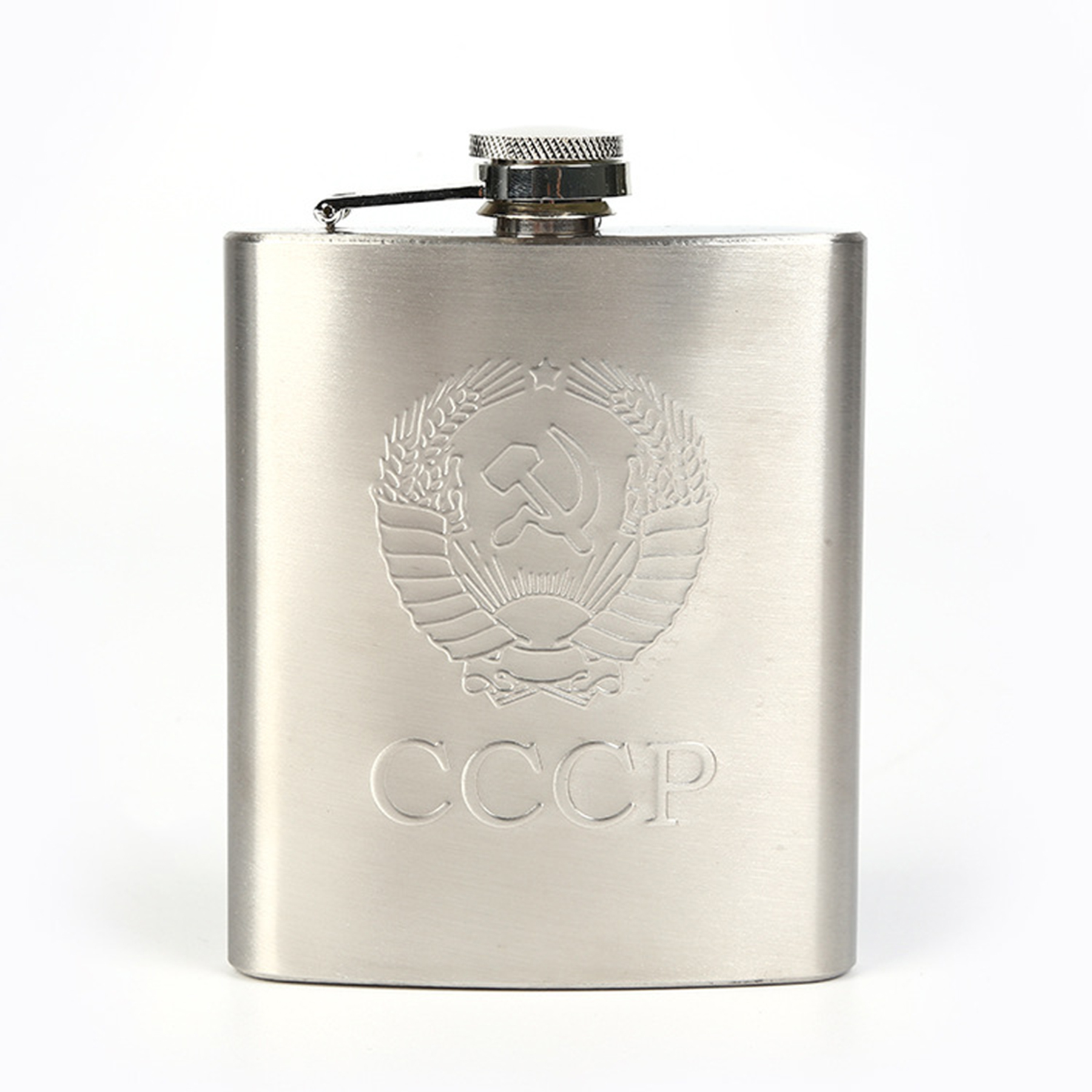 5oz Stainless Steel Wine Flagon 2