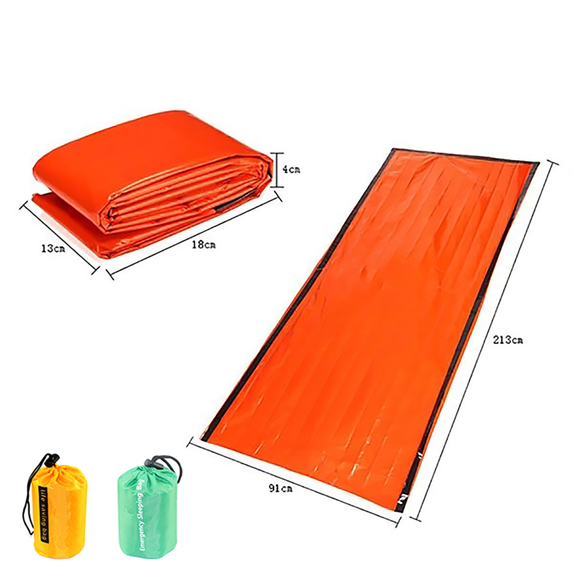 PE Aluminum Emergency Sleeping Bag 5