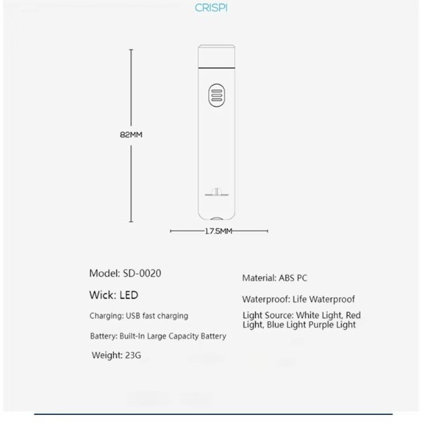 Mini Keychain Flashlight 3