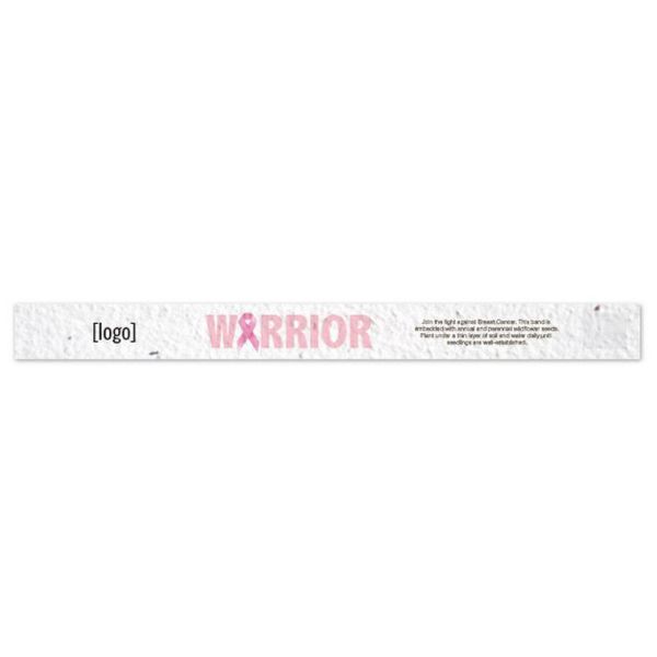 Breast Cancer Awareness - Seed Paper Wristband 5